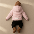 Kid's High Quality Premium Padding Jacket - Toddler Bearface pink