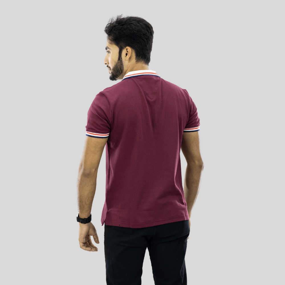 Outwear Single Jersey Knitted Classic Cotton Polo - OSMP_24_D4