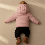 Kid's High Quality Premium Padding Jacket - Toddler Solid Pink