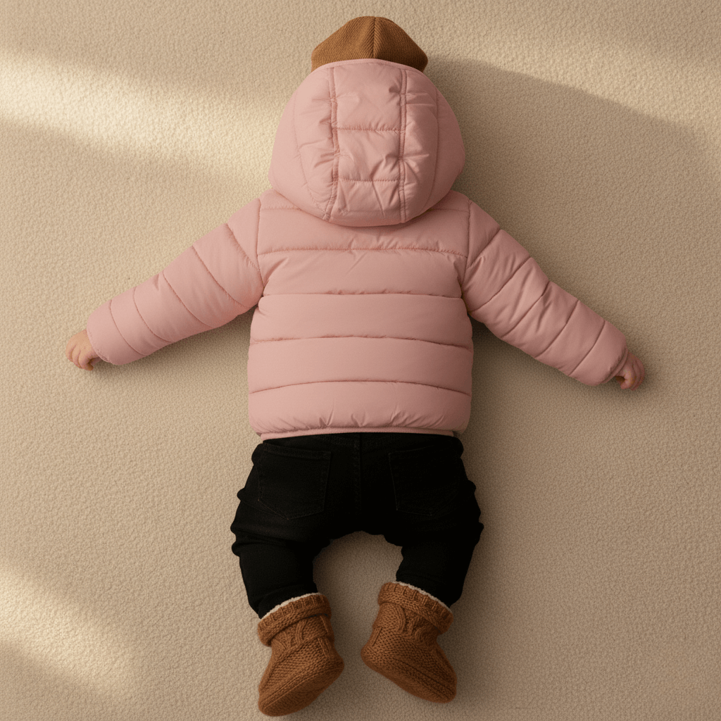 Kid's High Quality Premium Padding Jacket - Toddler Solid Pink