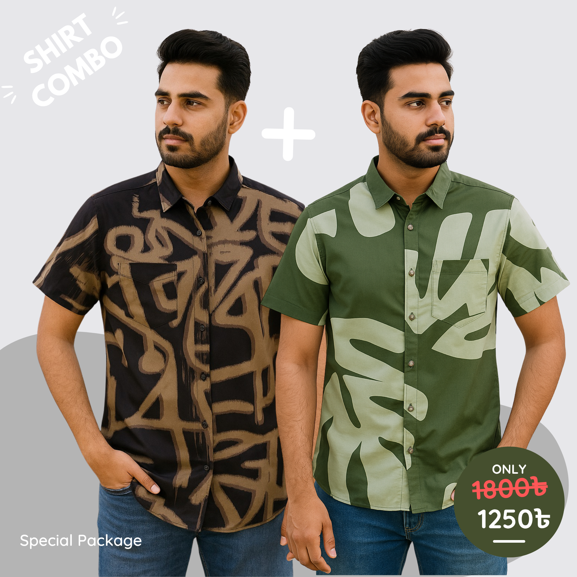 Special Half Sleeve Shirt Combo-3