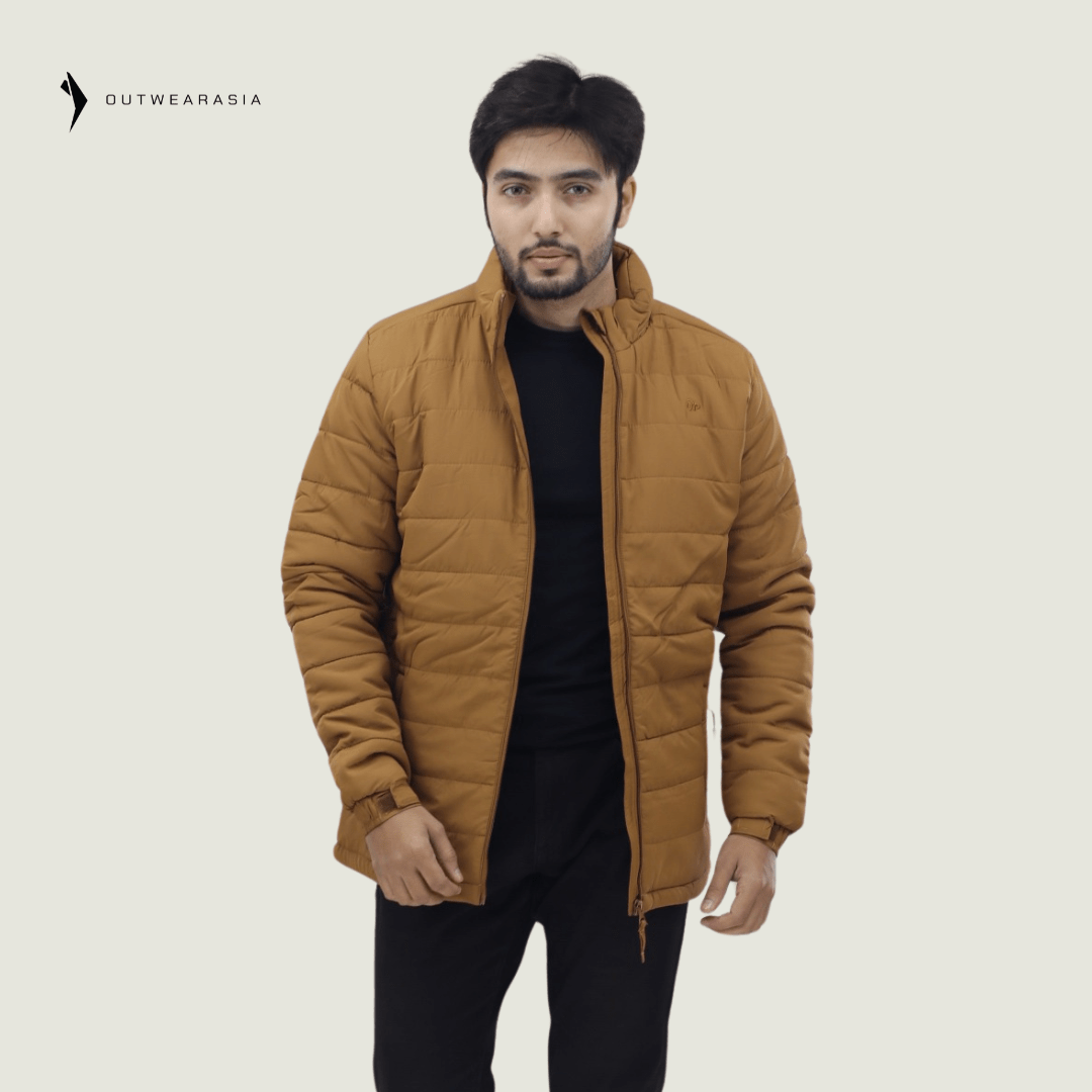 Men’s High Quality Premium light Weight Jacket- Mustard GarmaCB- BM1