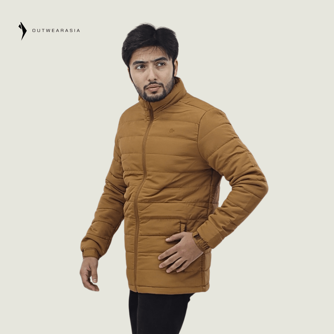 Men’s High Quality Premium light Weight Jacket- Mustard GarmaCB- BM1