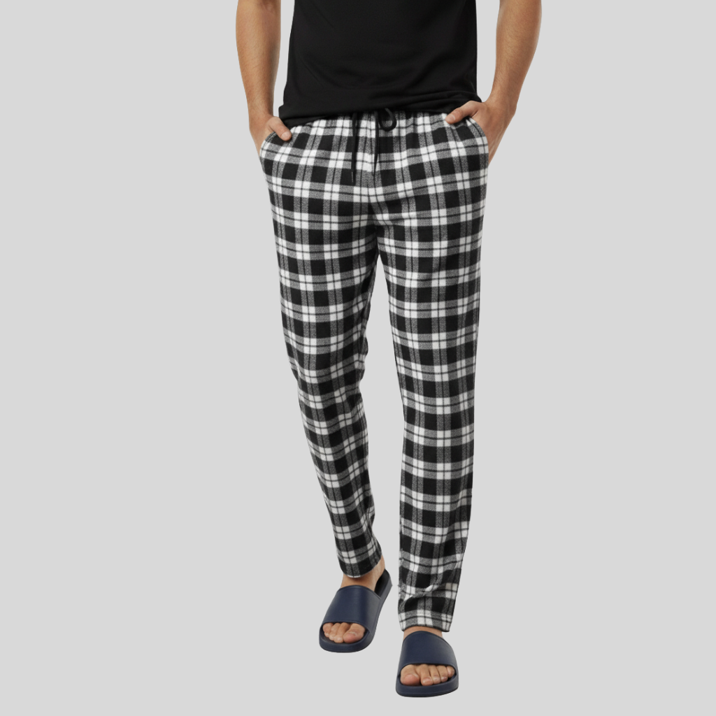 Outwear Asia Trouser – White Check Winter Edition