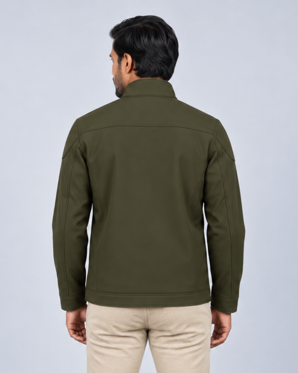 Exclusive Men's Premium Stylish jacket Top - Olive