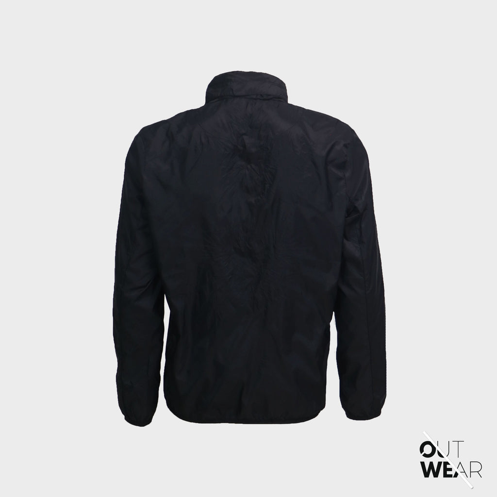 Windbreaker Travel Jacket with Portable Bag-Black