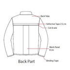 Biker Windbreaker for Men’s-Blue