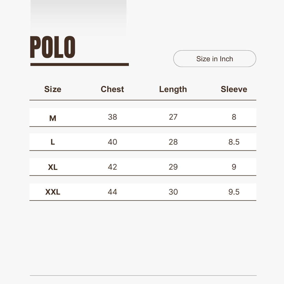 Outwear Single Jersey Knitted Cotton Polo -A1