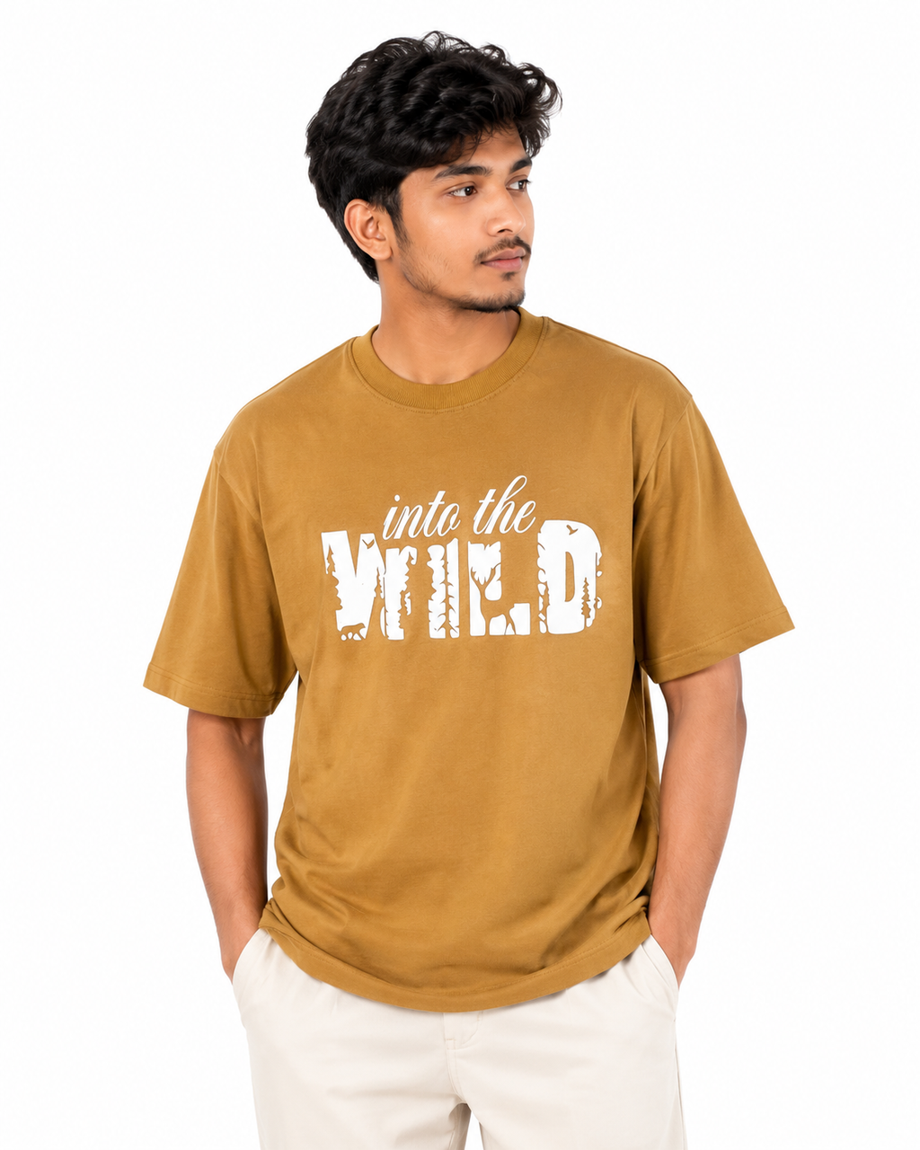 Into the Wild Drop-Shoulder T-Shirt