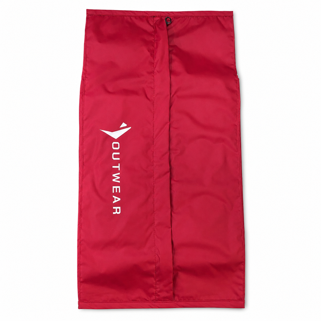 OUTWEAR Motorcycle Helmet Bag / Seat Storage Cover - Red