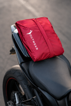 OUTWEAR Motorcycle Helmet Bag / Seat Storage Cover - Red