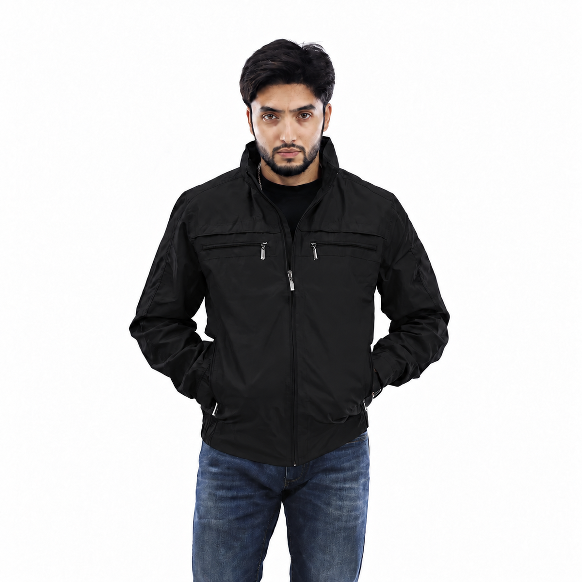 Exclusive Men’s New Lightweight Winter Jacket- Katar- Black