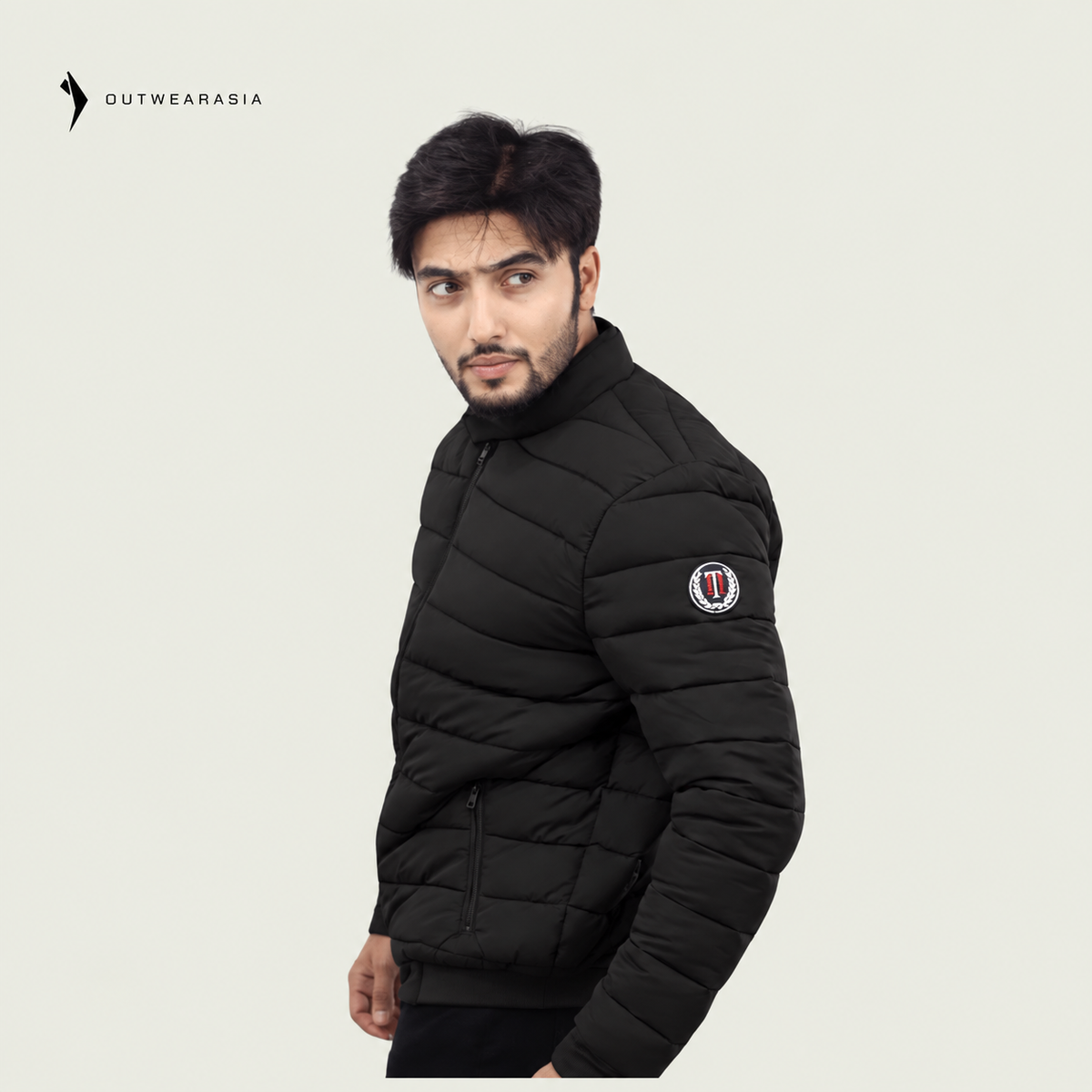 Men’s High Quality Premium light Weight Jacket Mj03 – Black