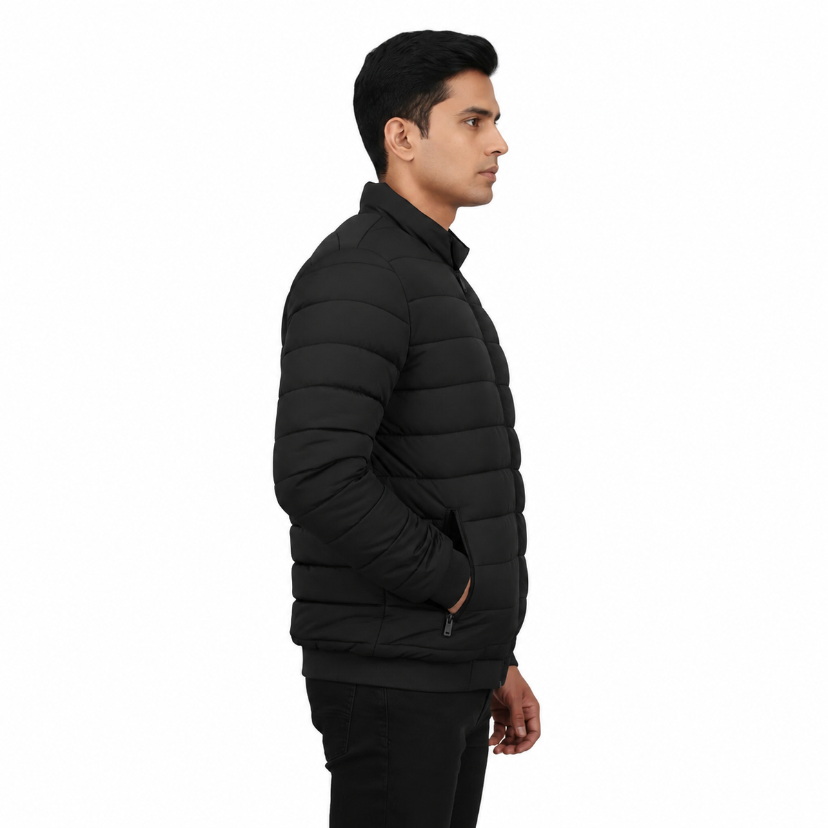 Men’s High Quality Premium light Weight Jacket Mj03 – Black