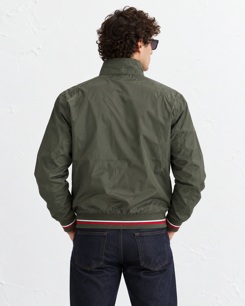 AW06 Men's Olive Green Bomber Jacket