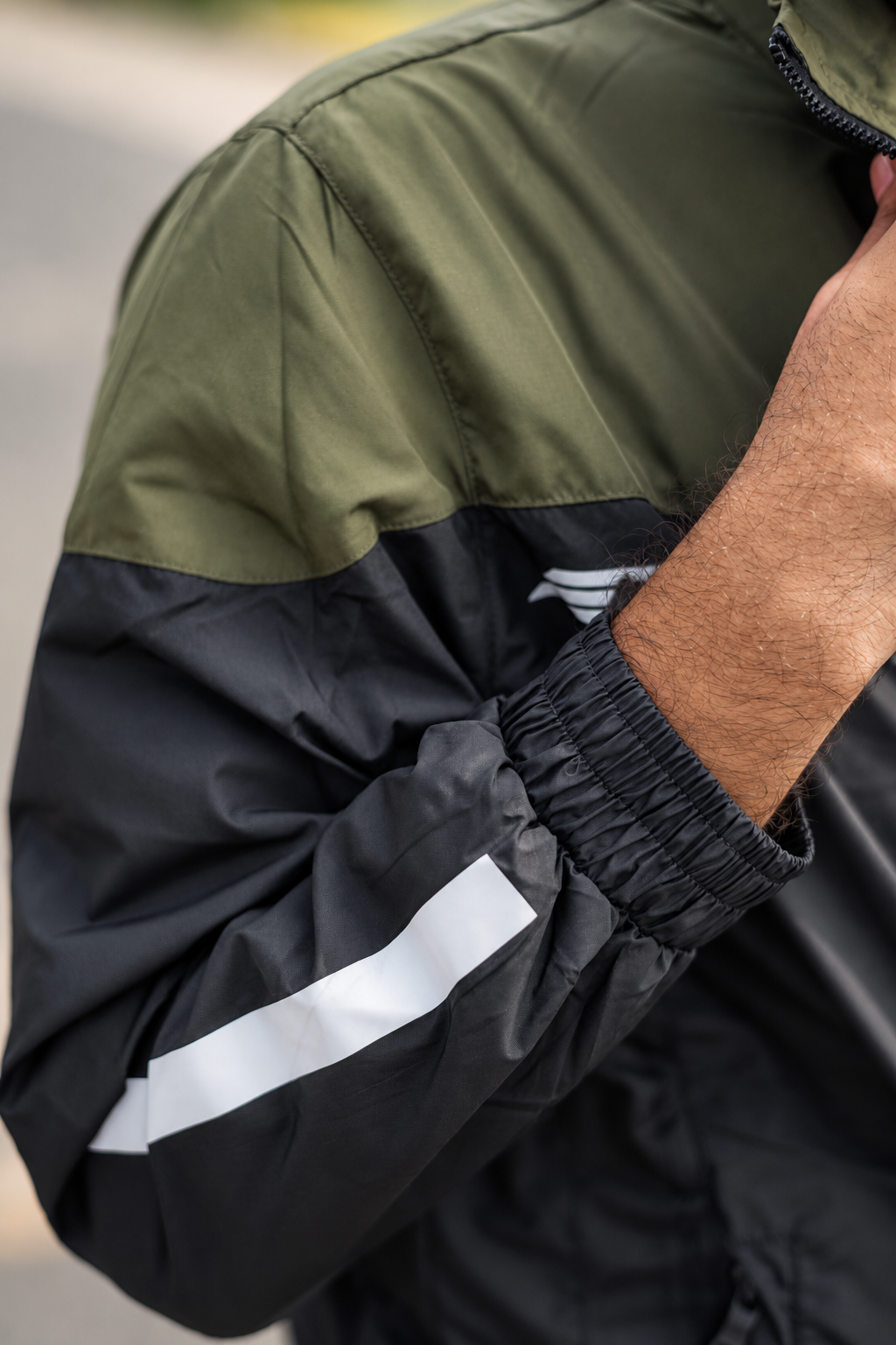 Biker Windbreaker Typhoon -Olive