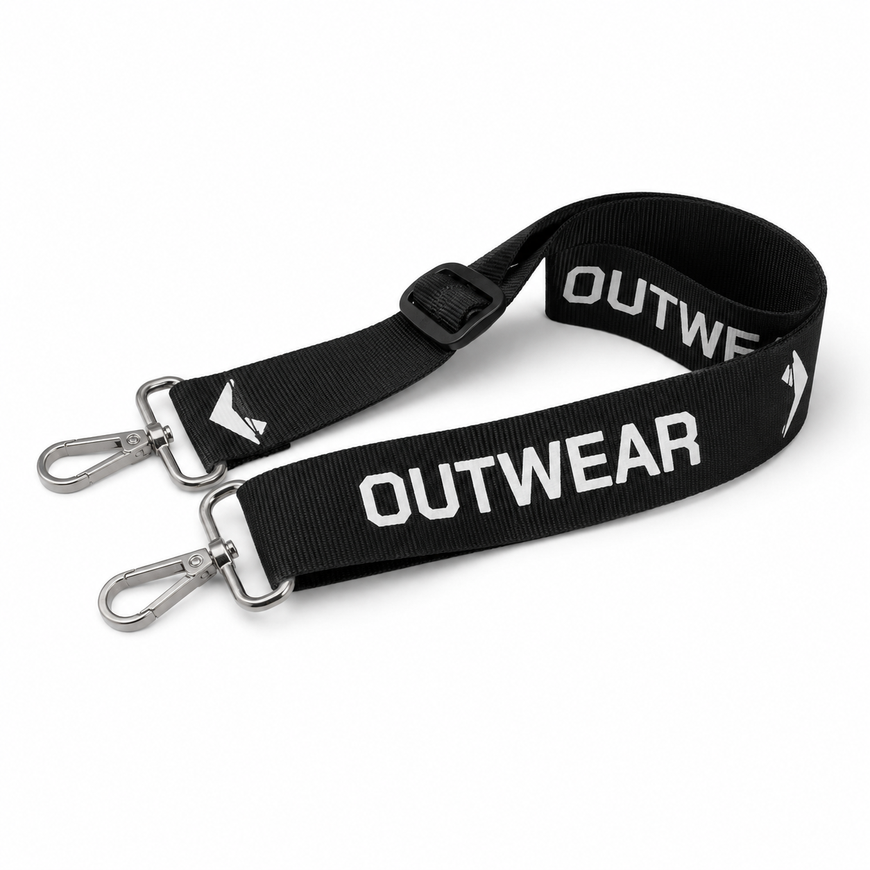 OUTWEAR Black Gym Duffel Bag | Lightweight Sports & Travel Bag with Dual Carry Handles