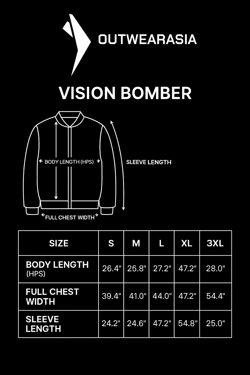 Men's Premium  jacket Vision Bomber OLIVE