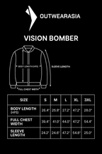 Men's Premium  jacket Vision Bomber OLIVE