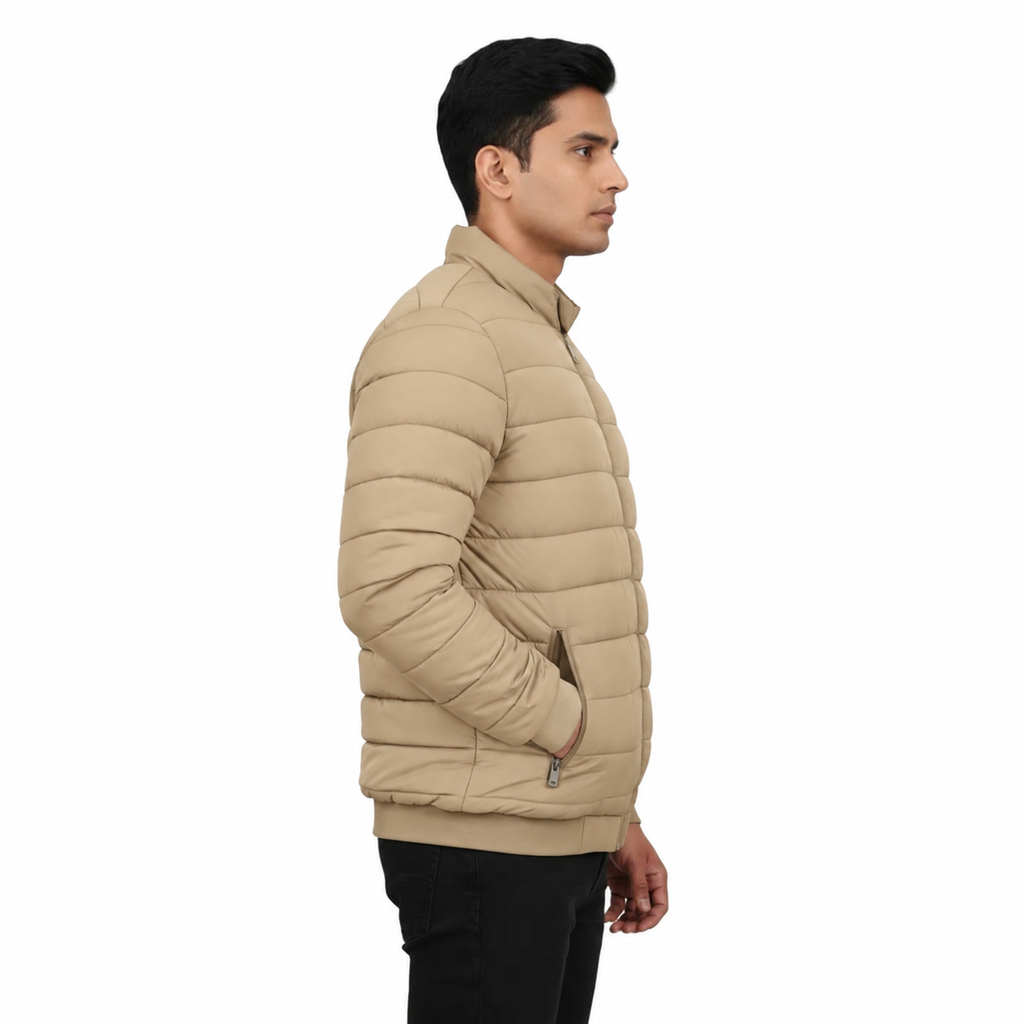 Men’s High Quality Premium light Weight Jacket Mj03 – Beige