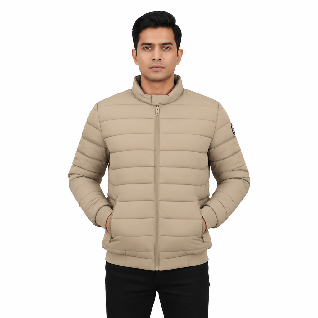 Men’s High Quality Premium light Weight Jacket Mj03 – Beige