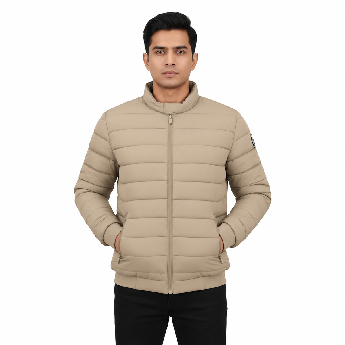 Men’s High Quality Premium light Weight Jacket Mj03 – Beige