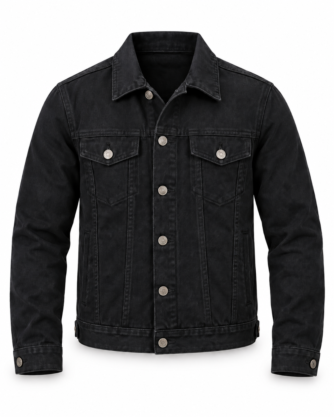 Men’s Luxurious Denim jacket – Black