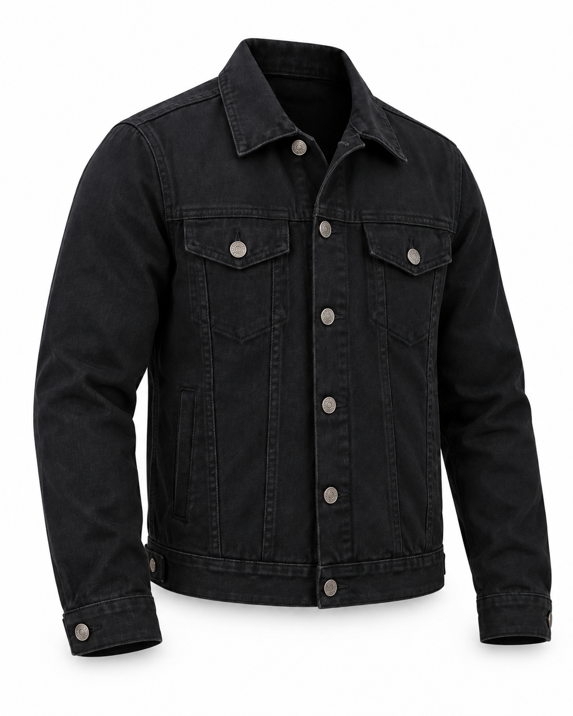 Men’s Luxurious Denim jacket – Black