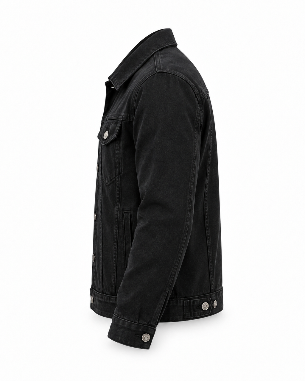 Men’s Luxurious Denim jacket – Black