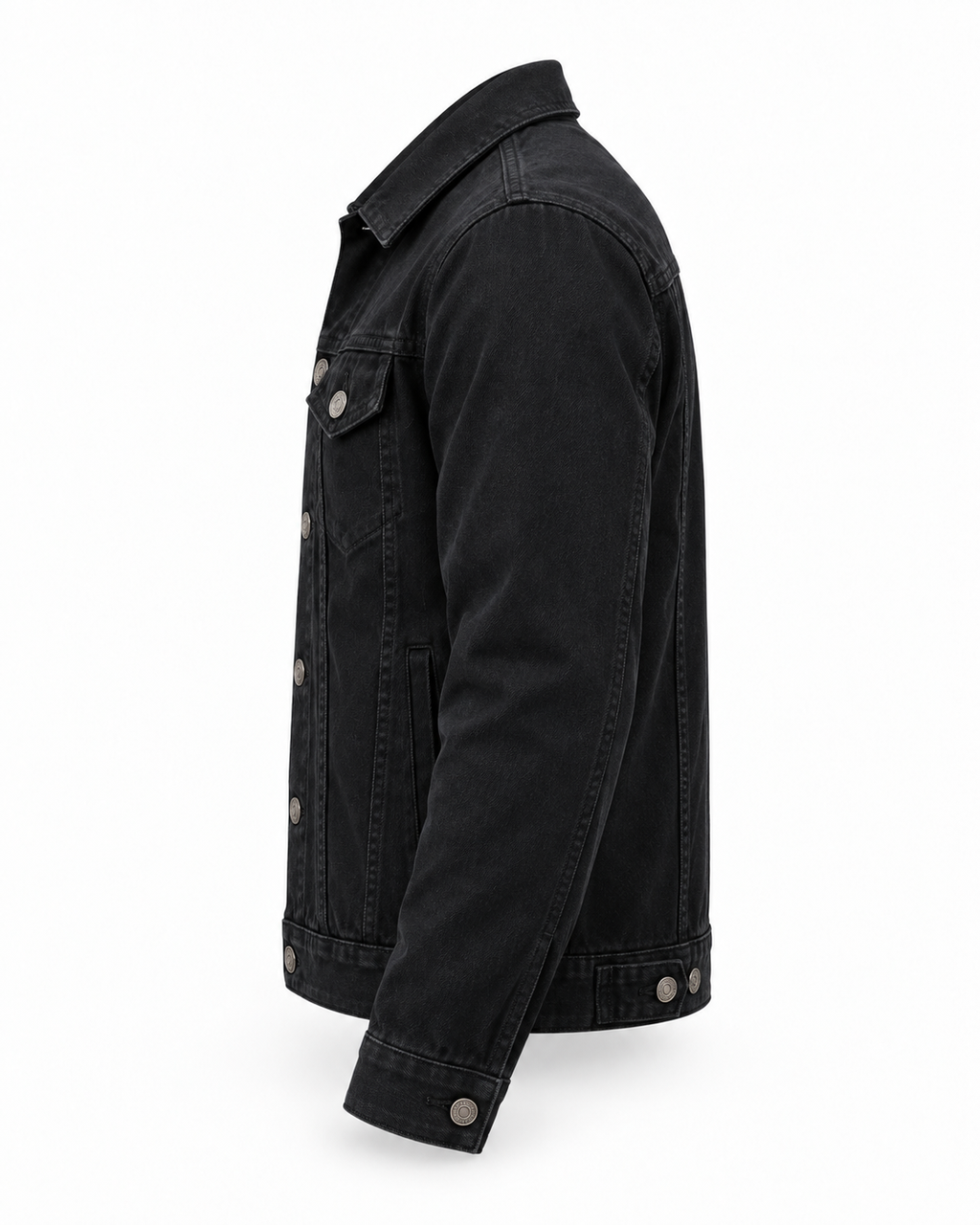Men’s Luxurious Denim jacket – Black