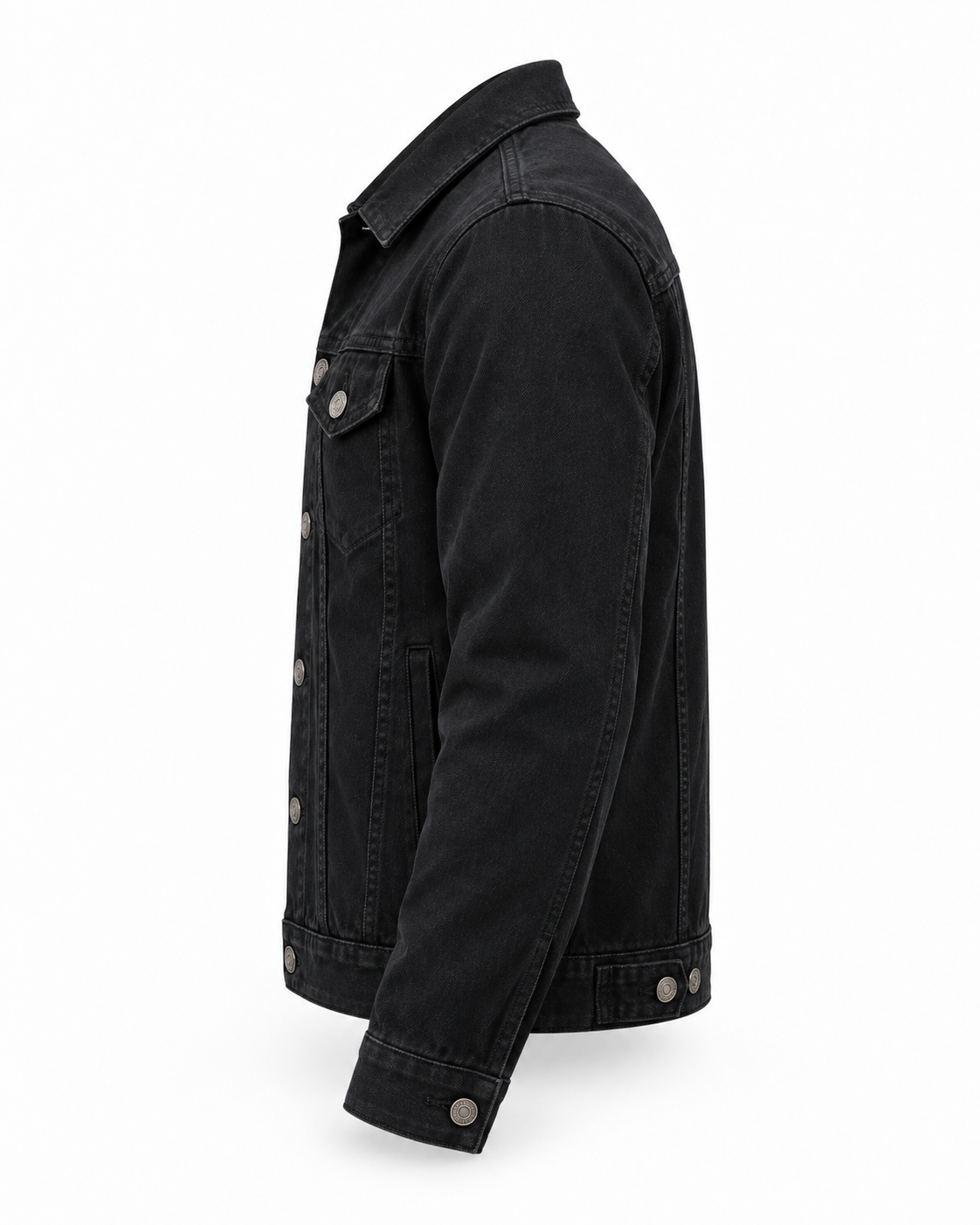 Men’s Luxurious Denim jacket – Black