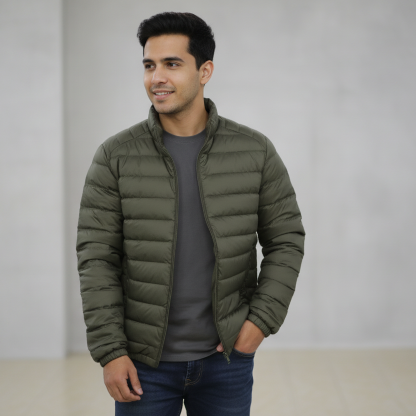 𝐈𝐧𝐝𝐢𝐜𝐨𝐝𝐞 𝐎𝐥𝐢𝐯𝐞 — 𝐋𝐢𝐠𝐡𝐭𝐰𝐞𝐢𝐠𝐡𝐭 𝐏𝐮𝐟𝐟𝐞𝐫 𝐉𝐚𝐜𝐤𝐞𝐭 𝐟𝐨𝐫 𝐖𝐢𝐧𝐭𝐞𝐫 𝐂𝐨𝐦𝐟𝐨𝐫𝐭