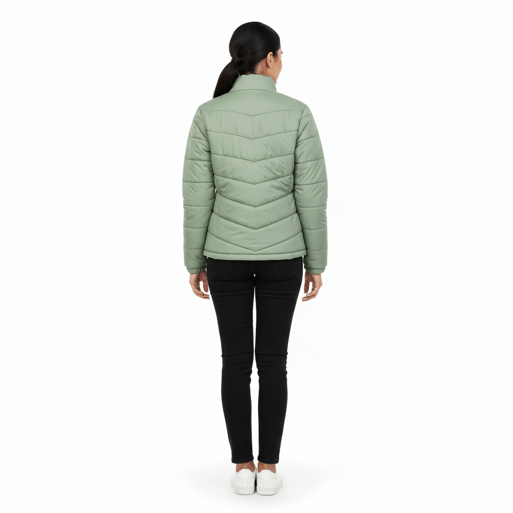 Ladies Premium Padded Jacket PMPL - Lemon Yellow