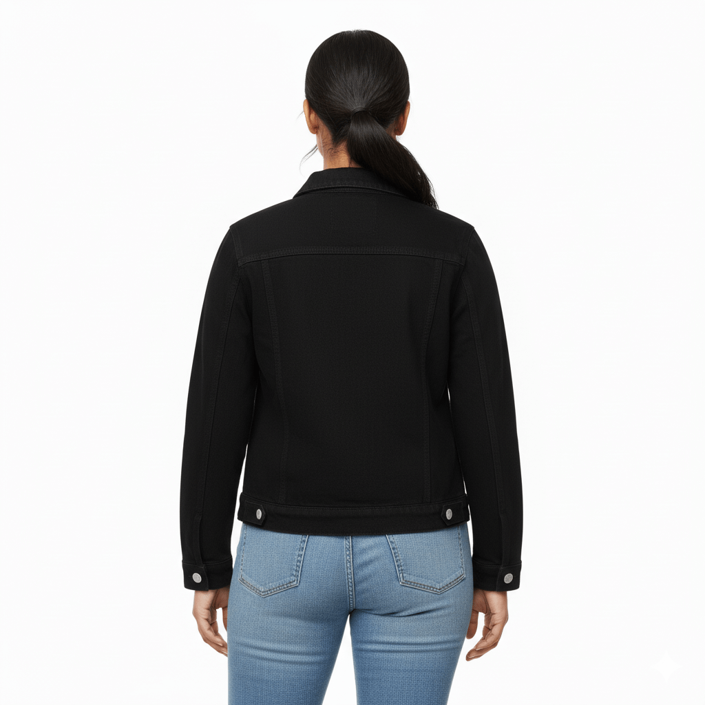 High-Quality Premium Ladies Denim Jacket- Phythen