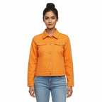 High-Quality Premium Ladies Denim Jacket- Phythen