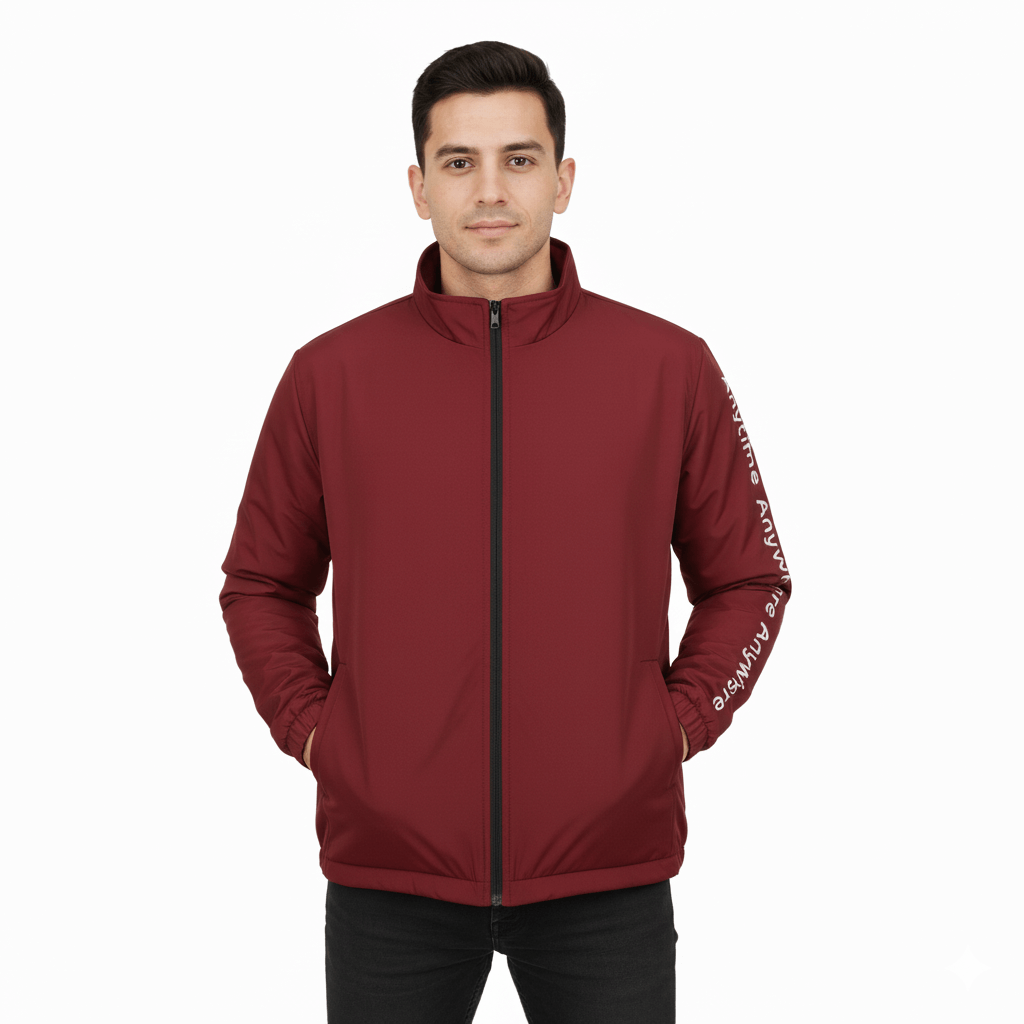 Men’s High Quality Premium light Weight Jacket- Maroon Millan