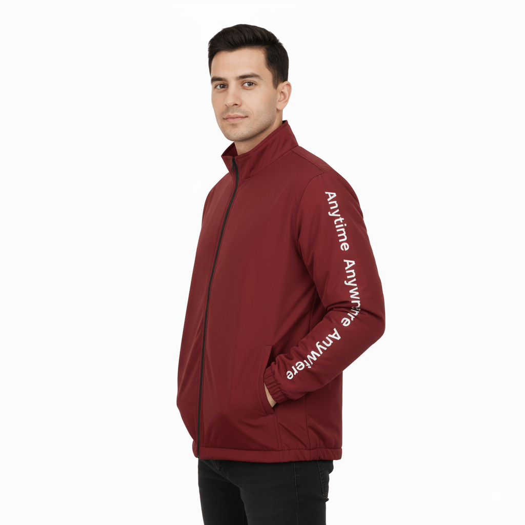 Men’s High Quality Premium light Weight Jacket- Maroon Millan