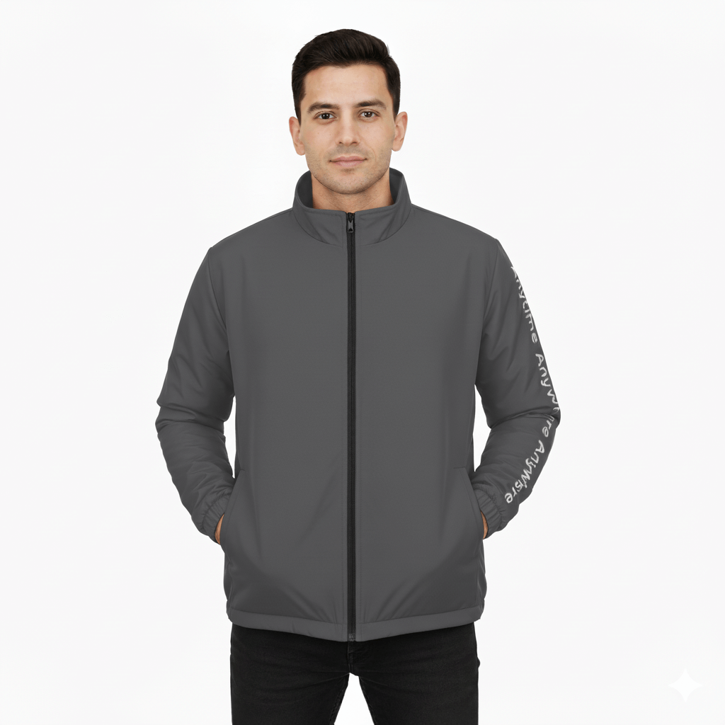 Men’s High Quality Premium light Weight Jacket- Grey Millan