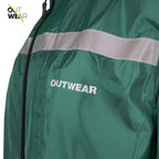 Biker Windbreaker for Men's-Bottle Green