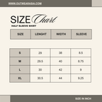 Men's Half Sleeve Printed Shirt – Coffee