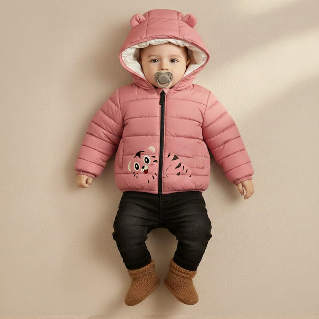Kid's High Quality Premium Padding Jacket - Toddler Cat face