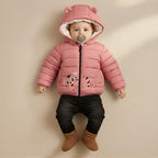 Kid's High Quality Premium Padding Jacket - Toddler Cat face