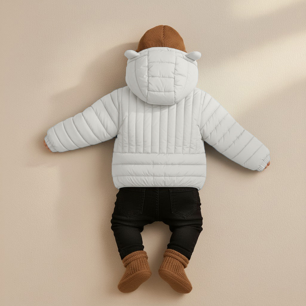 Kid's High Quality Premium Padding Jacket - Toddler Cat face 1