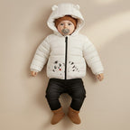 Kid's High Quality Premium Padding Jacket - Toddler Cat face 1