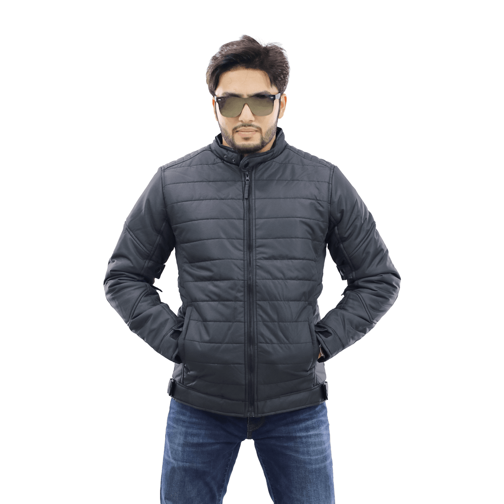 Men’s Stylish Jacket winter Biker Jacket- Justin Black