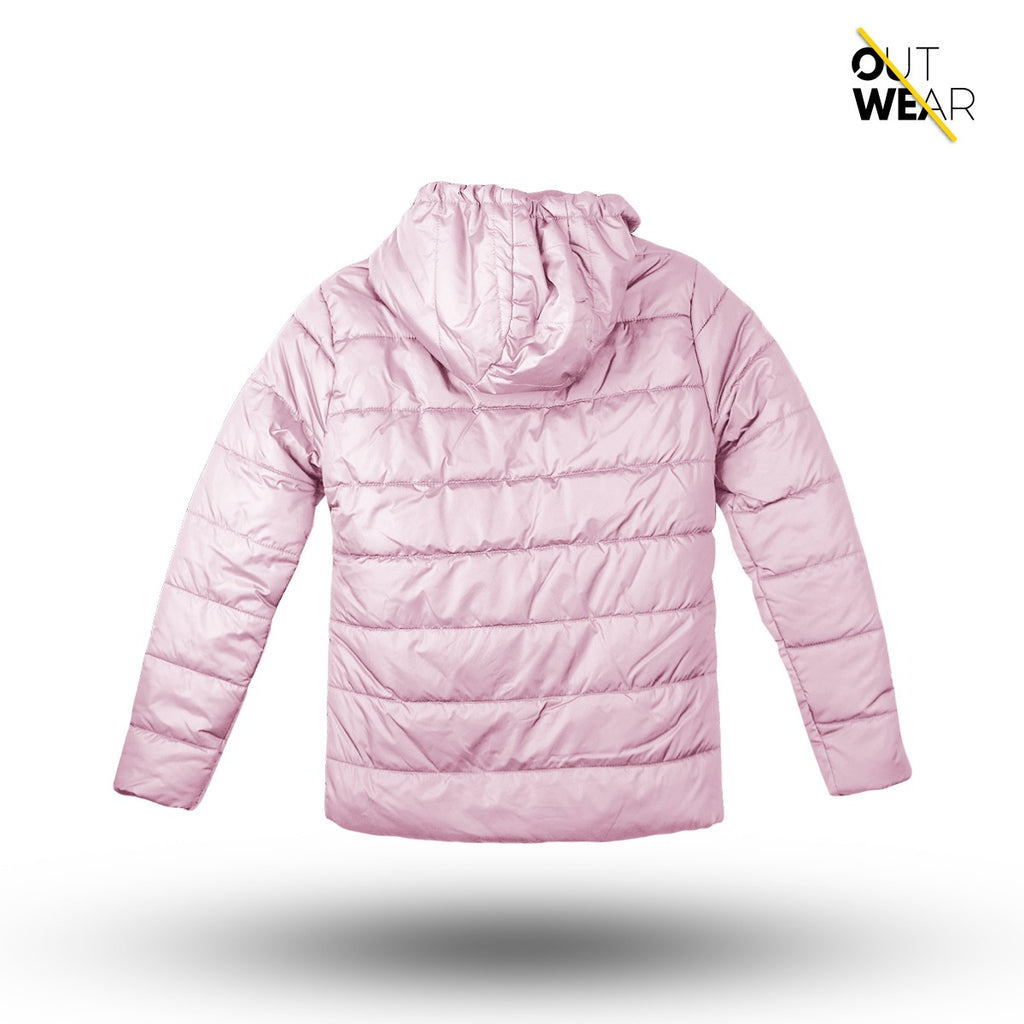 Premium Quality Winter Ladies Jacket-Pink-Red tape