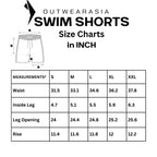 Outwear- Shorts For Men's Swimwear Blue