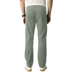 Men’s Slim Fit Olive  Stretch Chinos – Twill Cotton Fabric