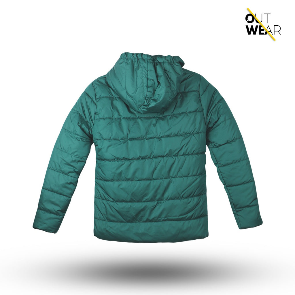 Premium Quality Winter Ladies Jacket -Red tape Green