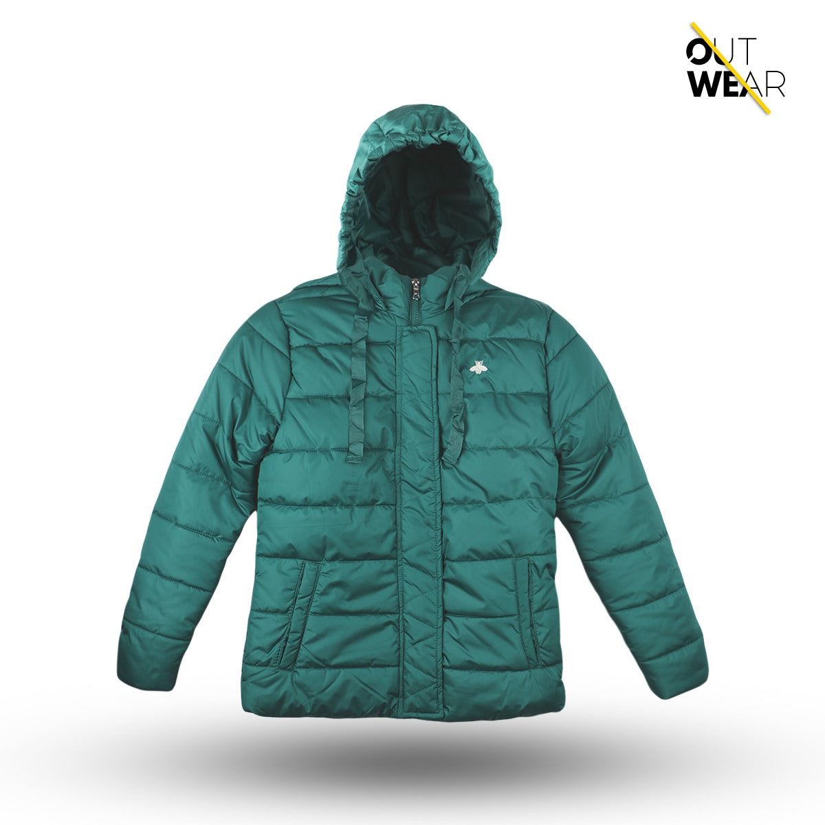 Premium Quality Winter Ladies Jacket -Red tape Green